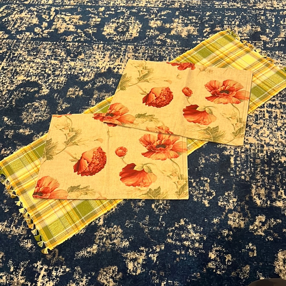 Table Runner and Placemat Set